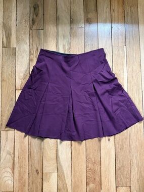 Susina Plum Circle Skater Skirt